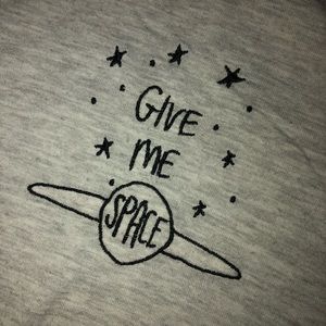 slightly cropped graphic tee